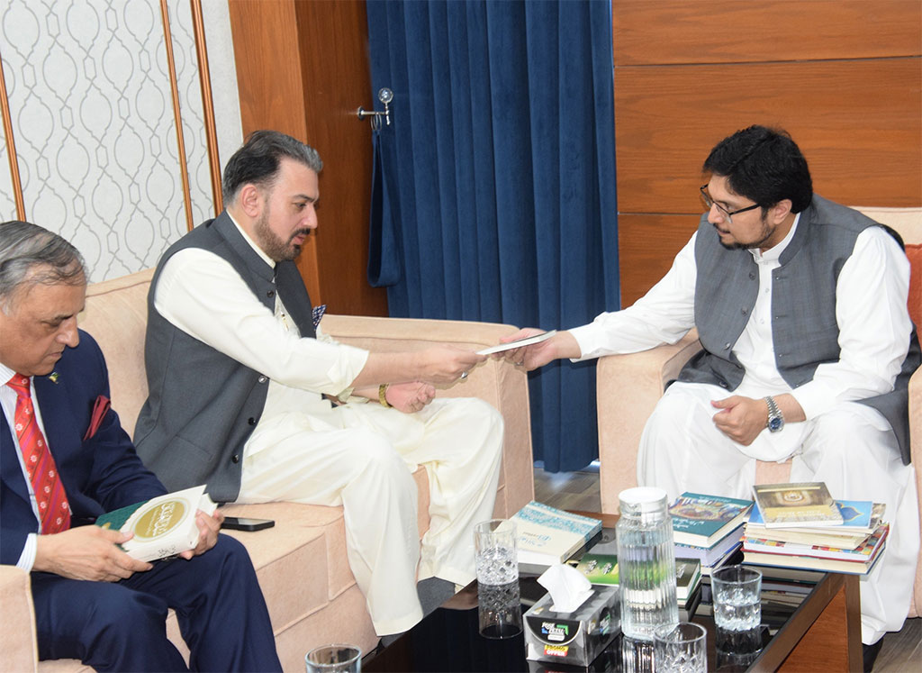 Mr. Jahangir Saifullah Khan Visits Minhaj University Lahore
