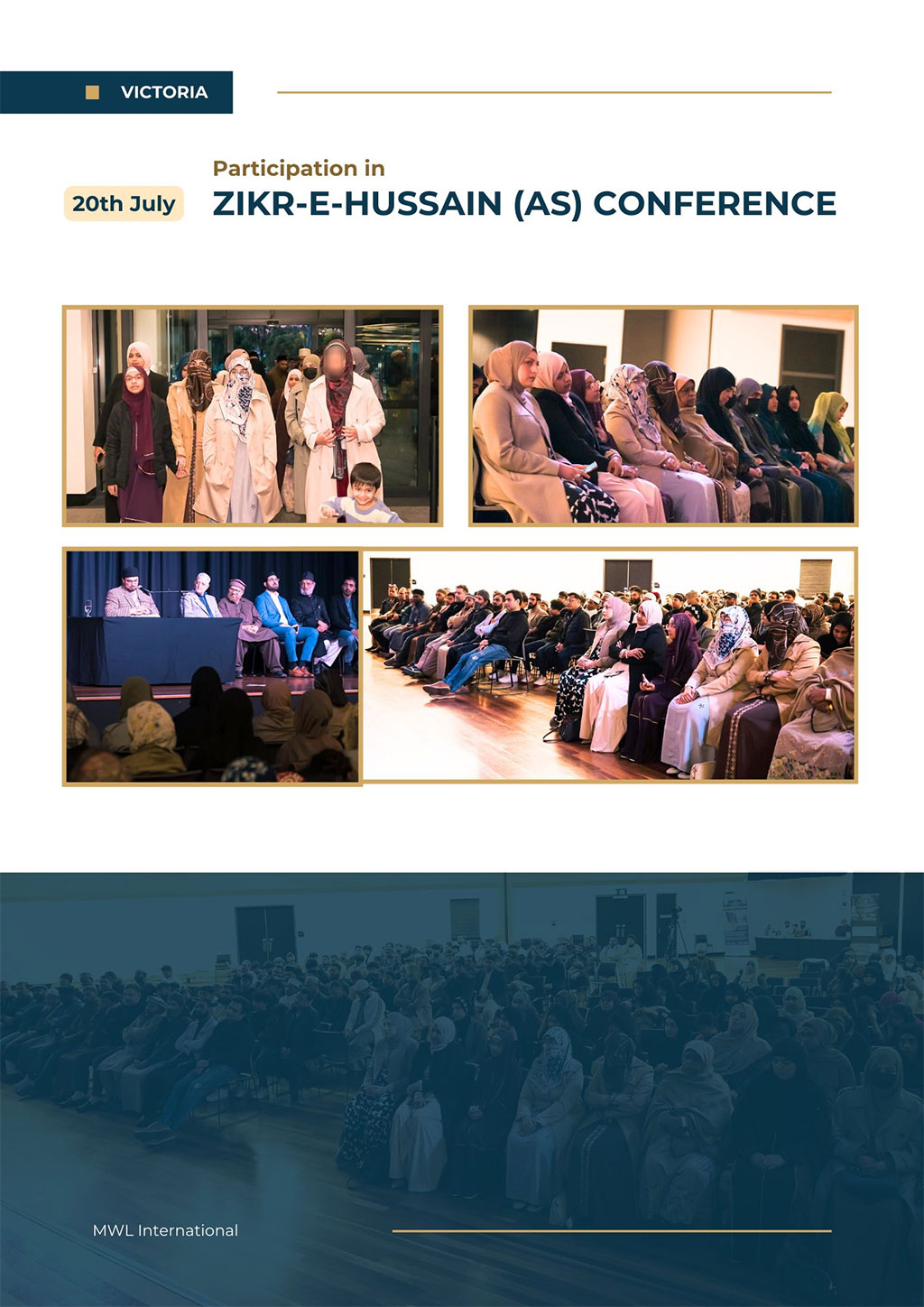 Mrs. Fizzah Hussain Qadri’s Australia Visit 2025