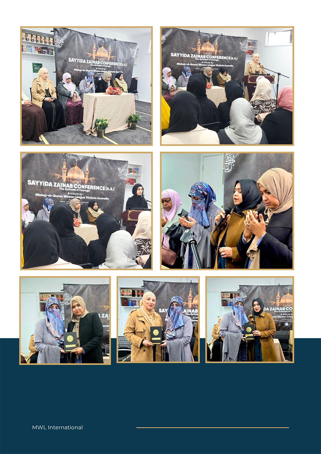 Mrs. Fizzah Hussain Qadri’s Australia Visit 2025