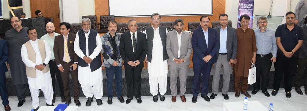 Pre Budget Seminar at Minhaj University Lahore