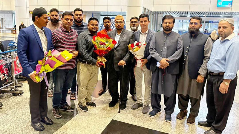 Prof Dr Hussain Mohiuddin-Qadri Receives Grand Welcome Upon Arrival in Malaysia 2024