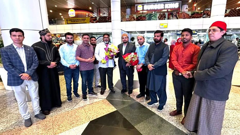 Prof Dr Hussain Mohiuddin-Qadri Receives Grand Welcome Upon Arrival in Malaysia 2024