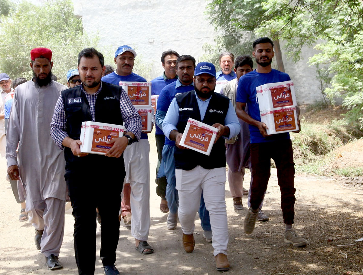 MWF Distributed Qurbani Meat to Thousands of Deserving Families