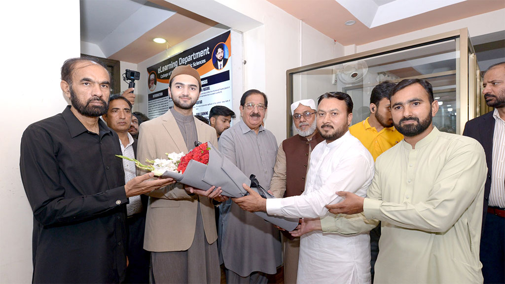 Shaykh Ahmad Mustafa al-Arabi al-Qadri Visits College of Shariah and E-Learning Department at MQI