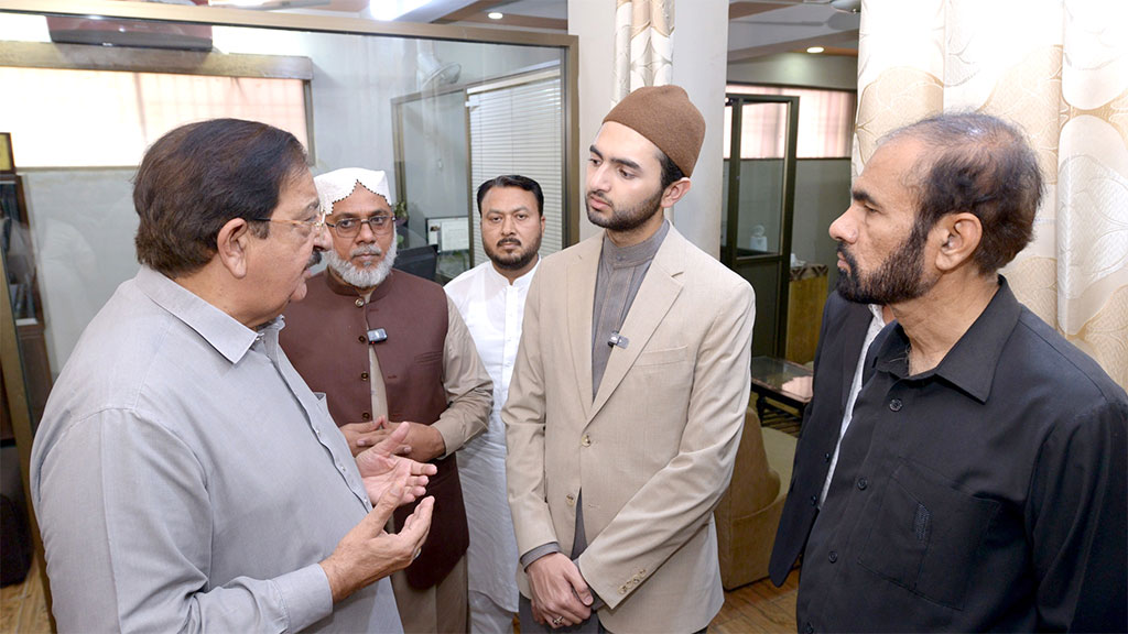 Shaykh Ahmad Mustafa al-Arabi al-Qadri Visits College of Shariah and E-Learning Department at MQI