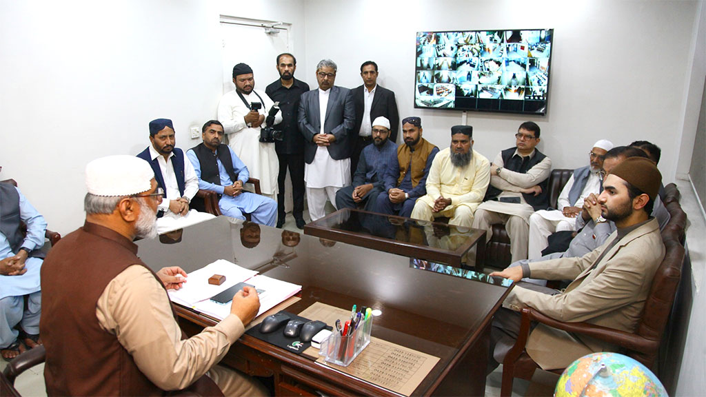 Shaykh Ahmad Mustafa al-Arabi al-Qadri Visits College of Shariah and E-Learning Department at MQI
