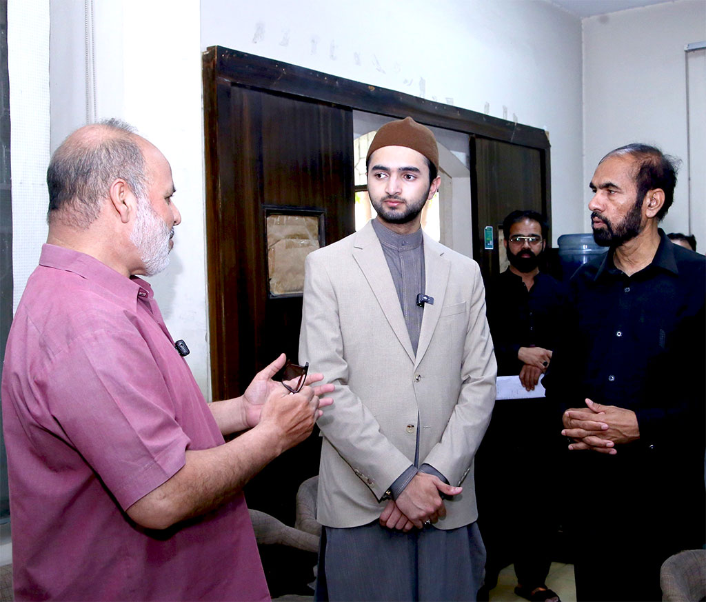 Shaykh Ahmad Mustafa al-Arabi al-Qadri Visits Departments of MQI Central Secretariat