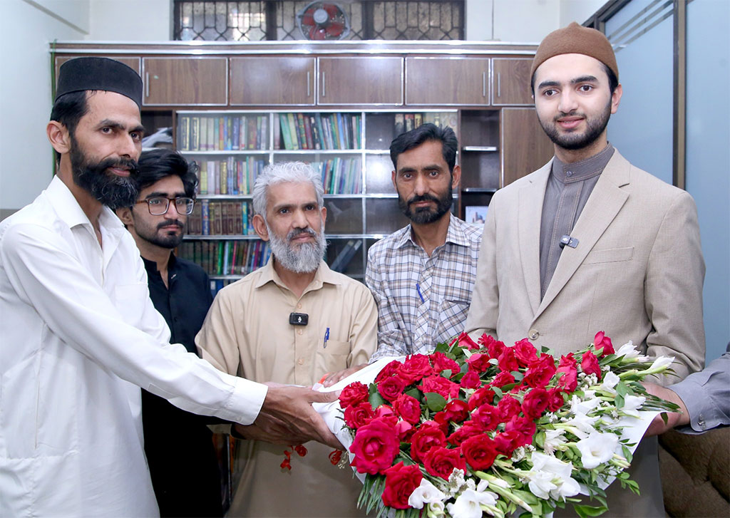 Shaykh Ahmad Mustafa al-Arabi al-Qadri Visits Departments of MQI Central Secretariat