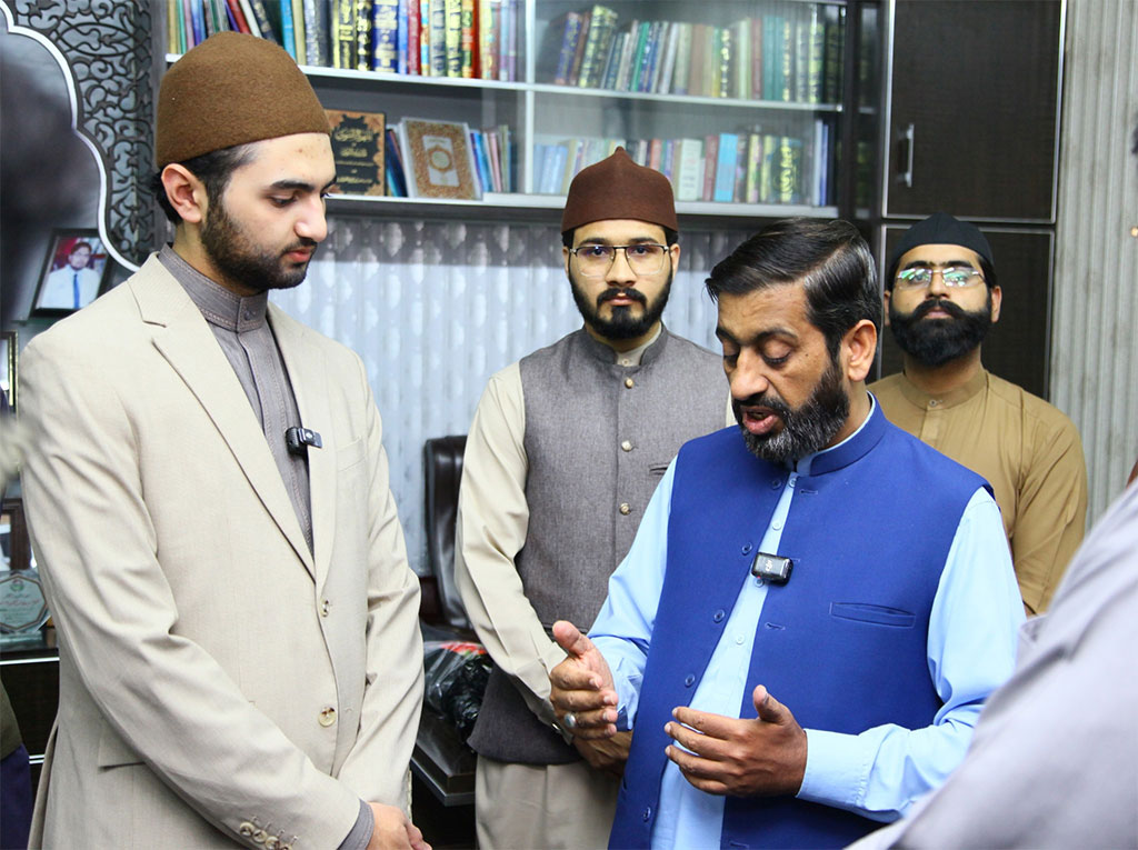 Shaykh Ahmad Mustafa al-Arabi al-Qadri Visits Departments of MQI Central Secretariat