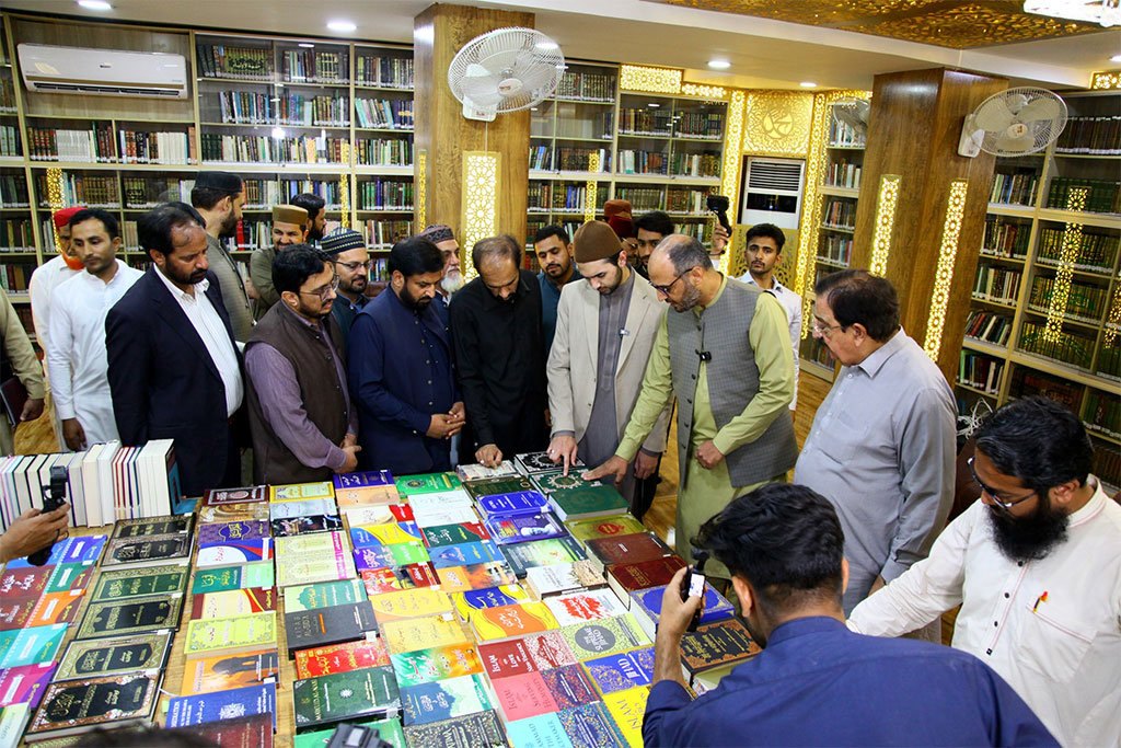 Shaykh Ahmad Mustafa al-Arabi al-Qadri Visits Farid-e-Millat Research Institute (FMRI)
