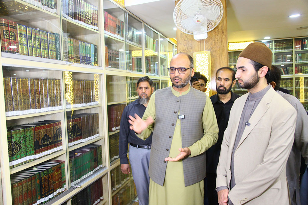 Shaykh Ahmad Mustafa al-Arabi al-Qadri Visits Farid-e-Millat Research Institute (FMRI)