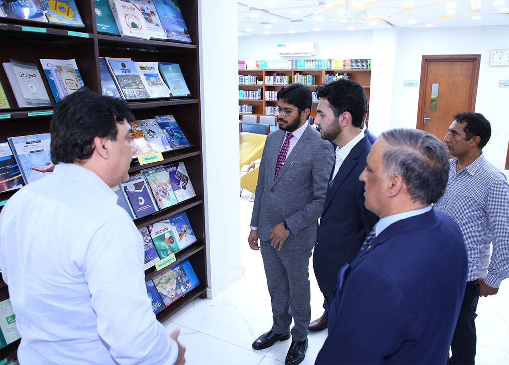 Shaykh Ahmad Mustafa al-Qadri Visits Minhaj University Lahore
