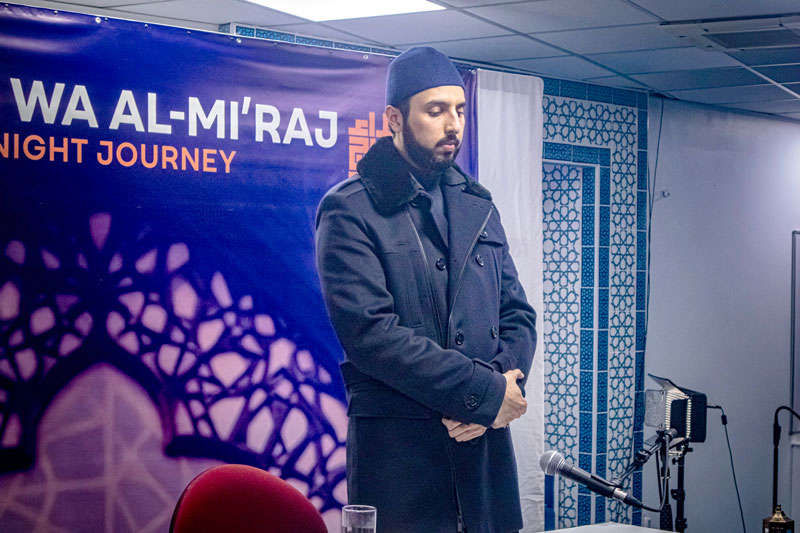 Shaykh Hammad Mustafa delivered an enlightening lecture at London