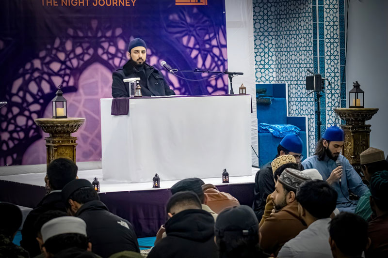 Shaykh Hammad Mustafa delivered an enlightening lecture at London