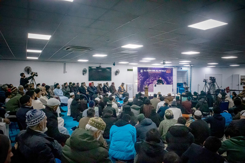 Shaykh Hammad Mustafa delivered an enlightening lecture at London