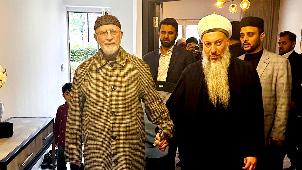 Shaykh Nour Mohammad Kabbani visits His Eminence Shaykh-ul-Islam Dr Muhammad Tahir-ul-Qadri