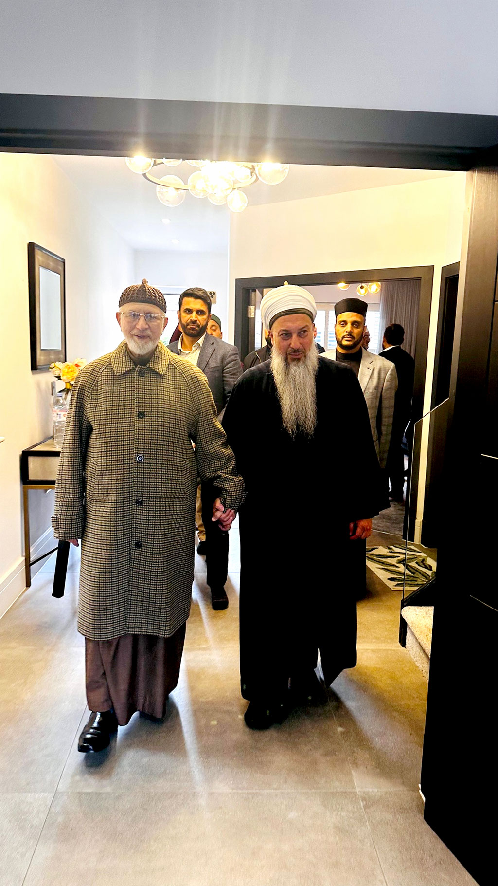 Shaykh Nour Mohammad Kabbani visits His Eminence Shaykh-ul-Islam Dr Muhammad Tahir-ul-Qadri