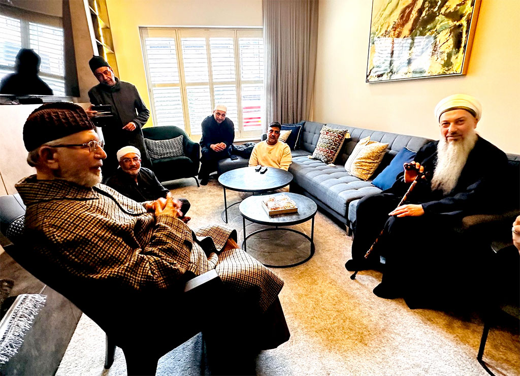 Shaykh Nour Mohammad Kabbani visits His Eminence Shaykh-ul-Islam Dr Muhammad Tahir-ul-Qadri