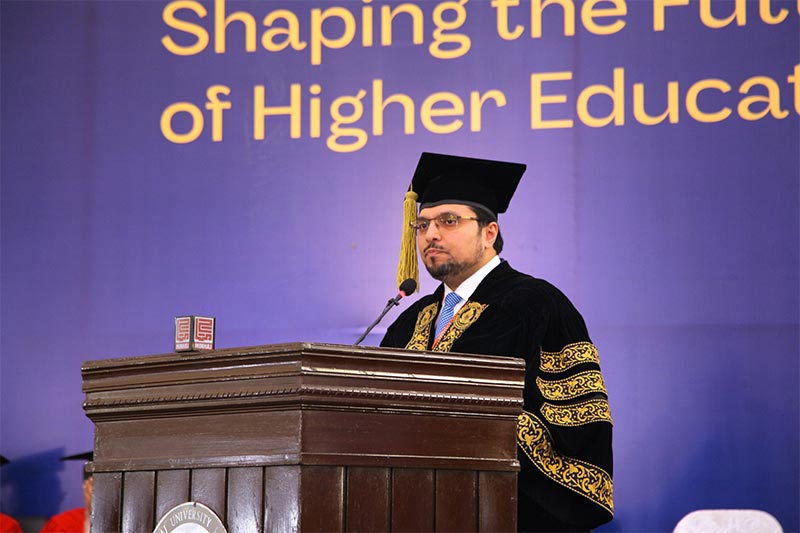 Shaykh ul Islam Dr Tahir ul Qadri Minhaj University Convocation