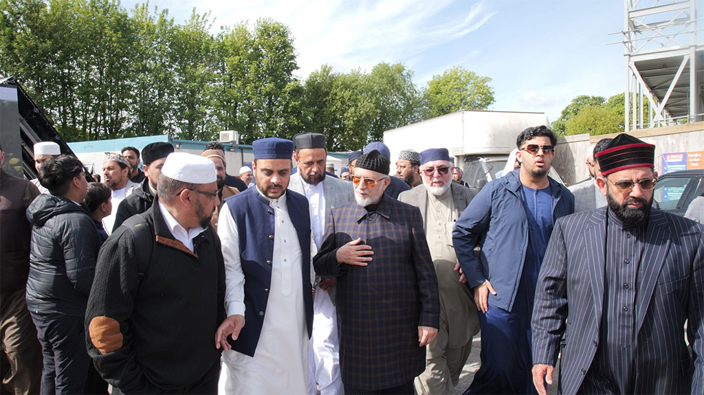 Shaykh-ul-Islam Dr Muhammad Tahir-ul-Qadri Visits Construction Site of Madinat al Zahra