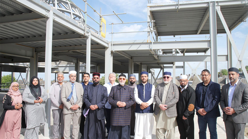 Shaykh-ul-Islam Dr Muhammad Tahir-ul-Qadri Visits Construction Site of Madinat al Zahra