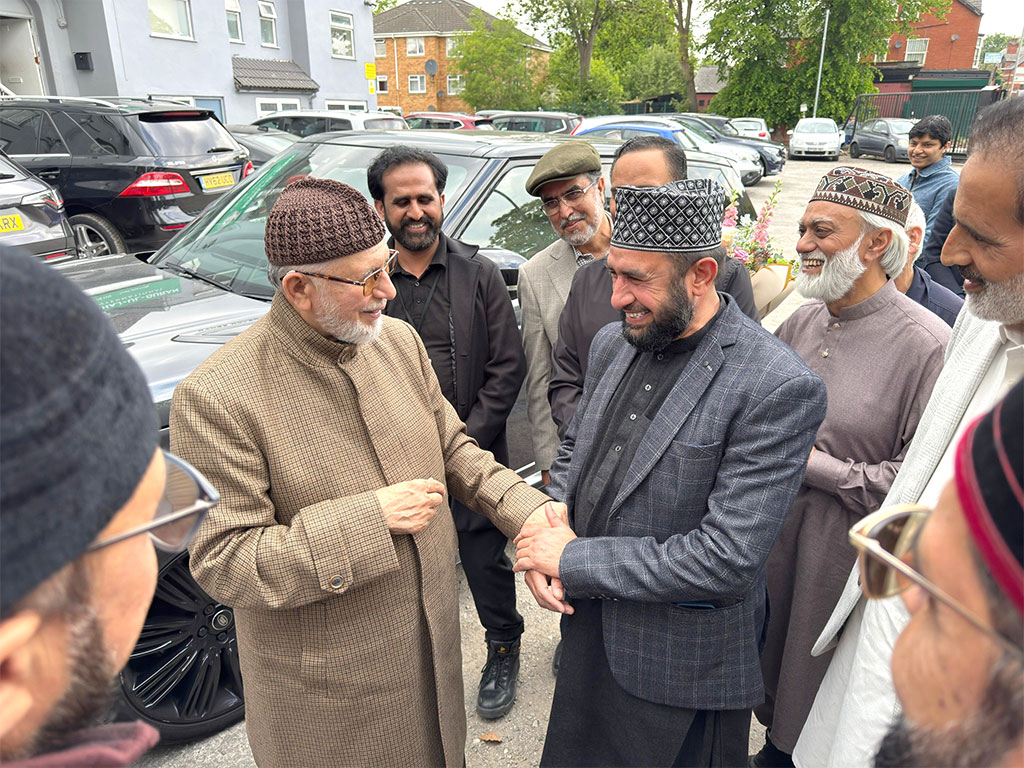 Shaykh-ul-Islam warmly welcomed during his visit to the UK