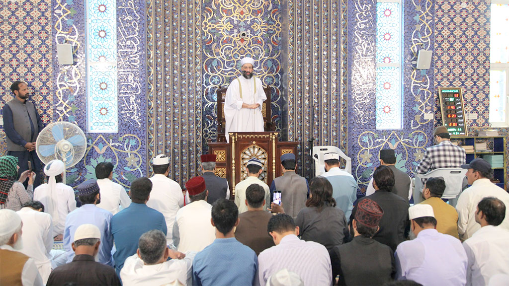 Sheikh Ahmed Badra friday sermon jamy shykh-ul-islam lahore 2025