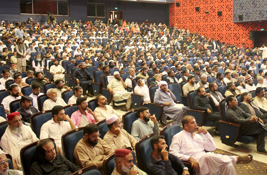 Syed Ajmal Hussain Addressing Dr Tahir-ul-Qadri Book Launching Ceremony Islamabad