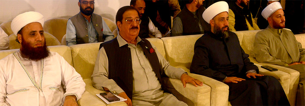 Syed Ali Junaid Addressing Dr Tahir-ul-Qadri Book Launching Ceremony Islamabad
