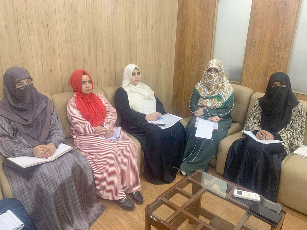 TOT Training of Trainers Program organized by Minhaj ul Quran Women League
