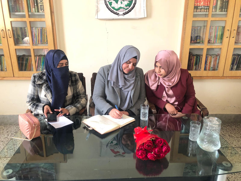 Minhaj-ul-Quran Women League's two-member central delegation visits Rawalpindi