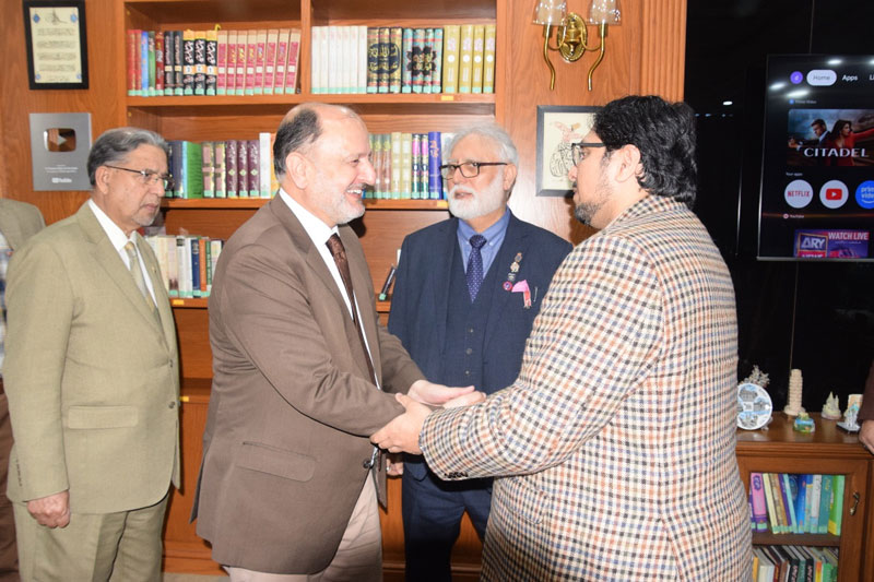 Top educationists meet Prof. Dr. Hussain Qadri