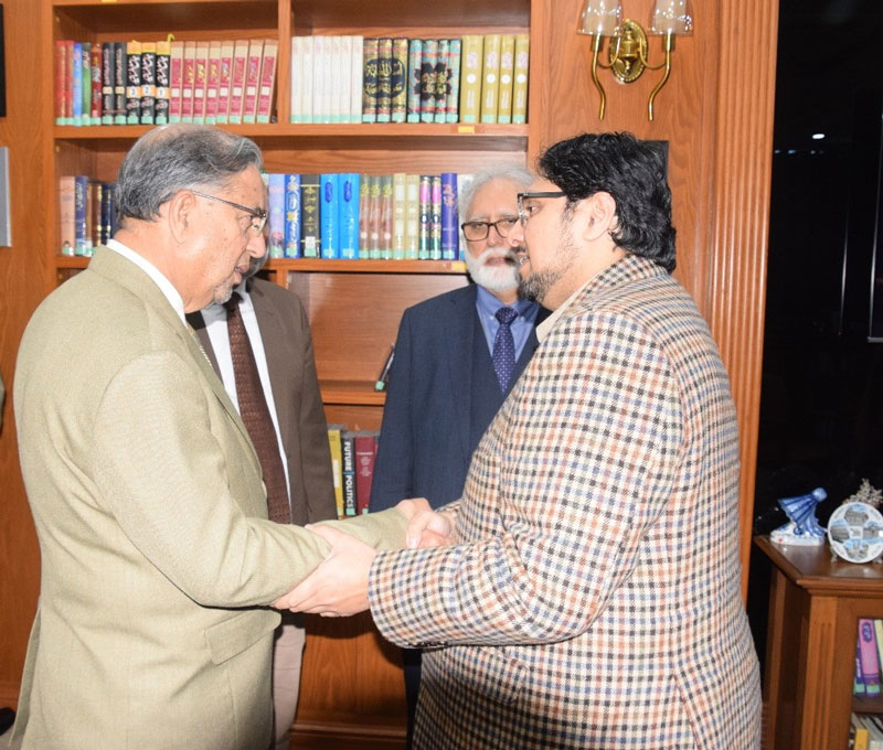 Top educationists meet Prof. Dr. Hussain Qadri