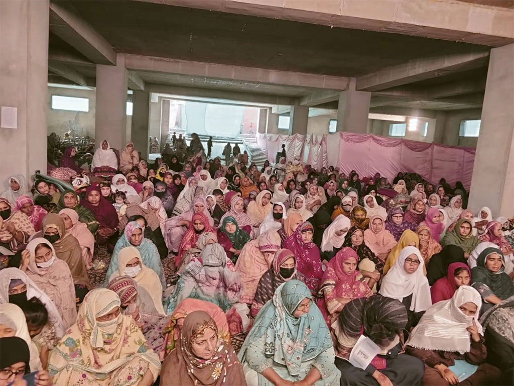 Training sessions organized by Minhaj-ul-Quran Women League at the Women Itikaf city 2025