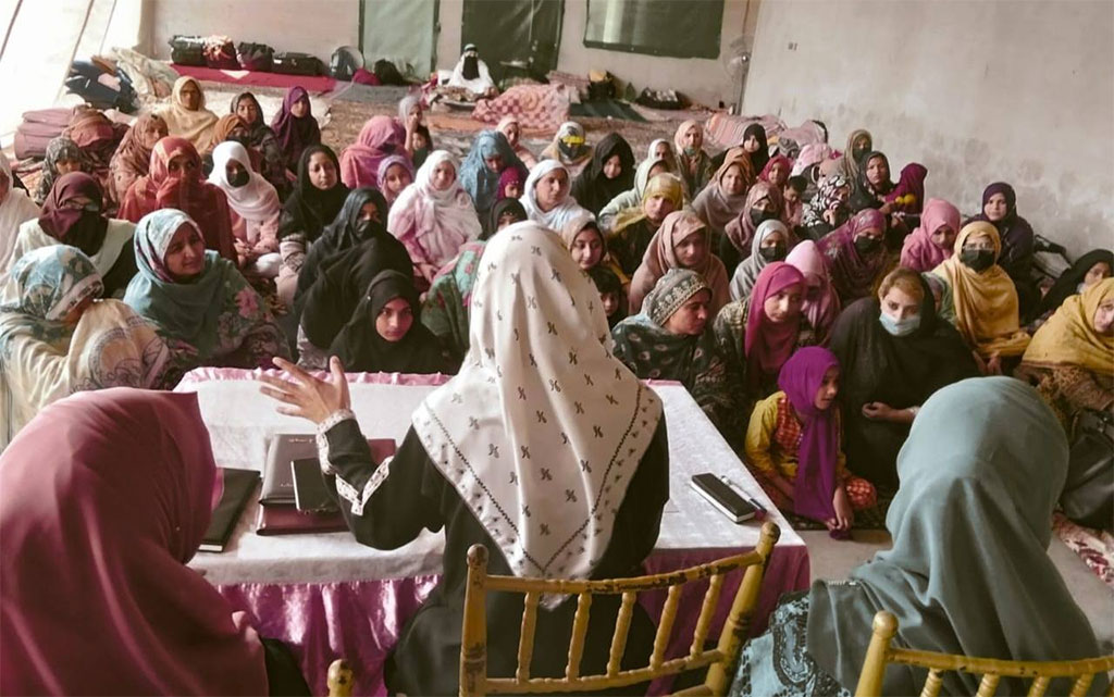 Training sessions organized by Minhaj-ul-Quran Women League at the Women Itikaf city 2025