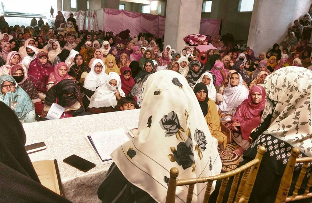 Training sessions organized by Minhaj-ul-Quran Women League at the Women Itikaf city 2025