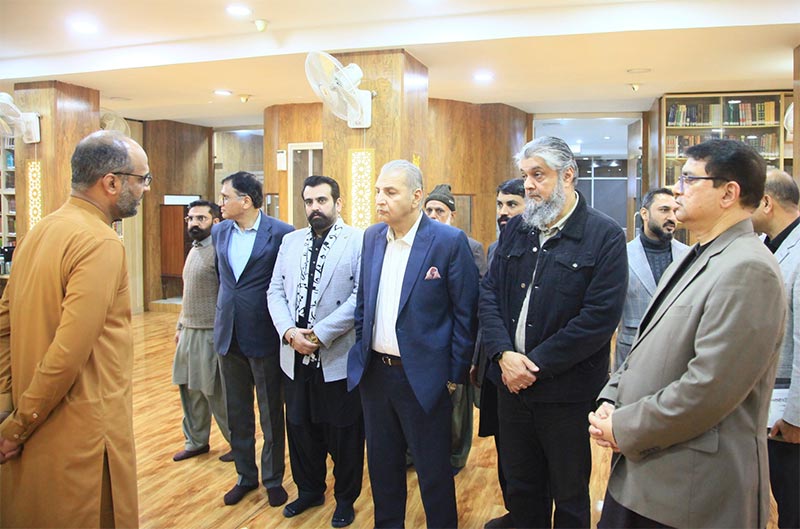 business delegation visit minhaj-ul-quran secretariat ibrahim sheikh