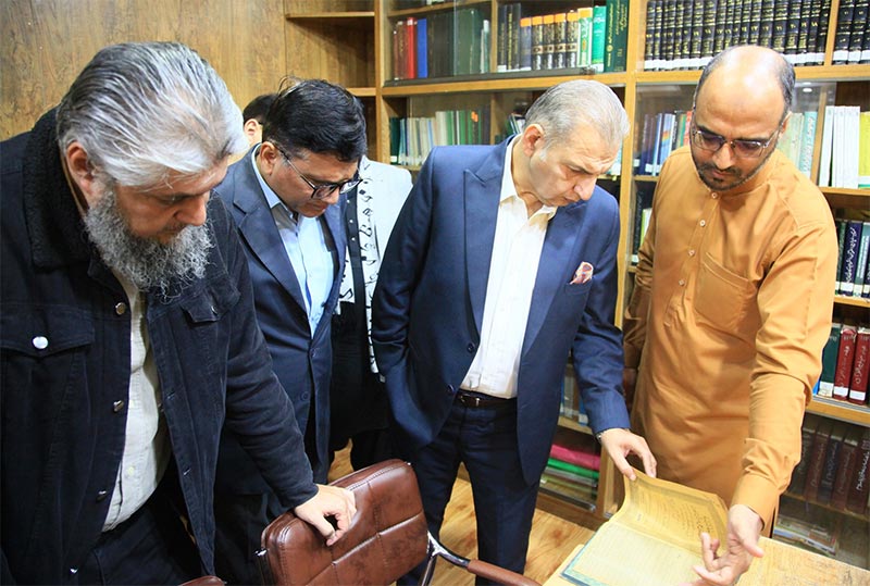 business delegation visit minhaj-ul-quran secretariat ibrahim sheikh