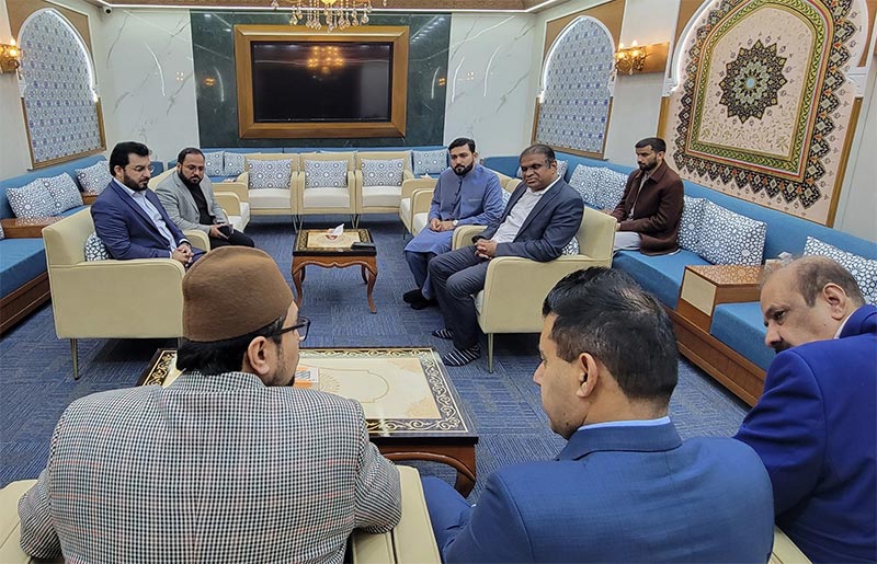 canadian political social delegation meets dr hussain qadri