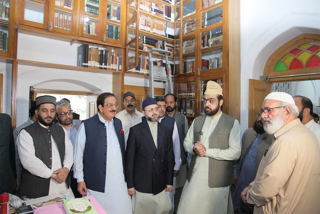 dr hassan mohi-ud-din qadri Visits Drbar Golra Shariff Islamabad
