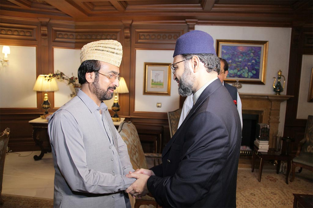 dr hassan mohi-ud-din qadri Visits Drbar Golra Shariff Islamabad