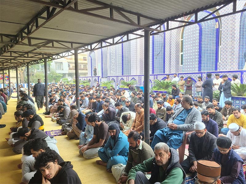 dr hussain qadri jumma address jamia shaykh-ul-islam lahore