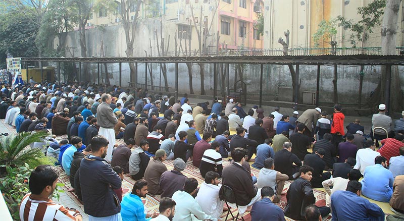 dr hussain qadri jumma address jamia shaykh-ul-islam lahore