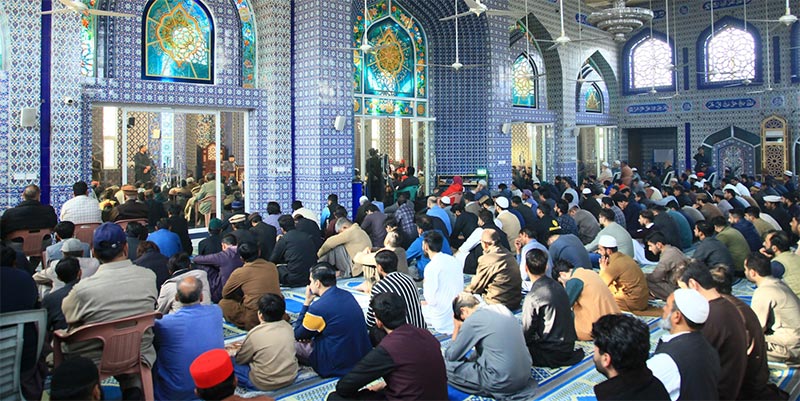 dr hussain qadri jumma address jamia shaykh-ul-islam lahore