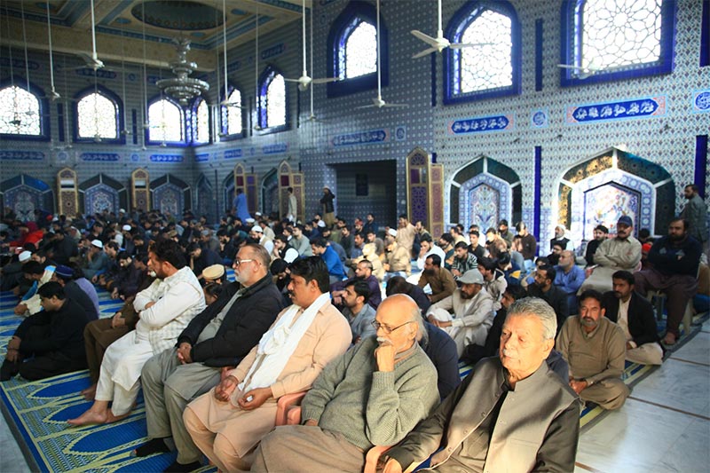 dr hussain qadri jumma address jamia shaykh-ul-islam lahore