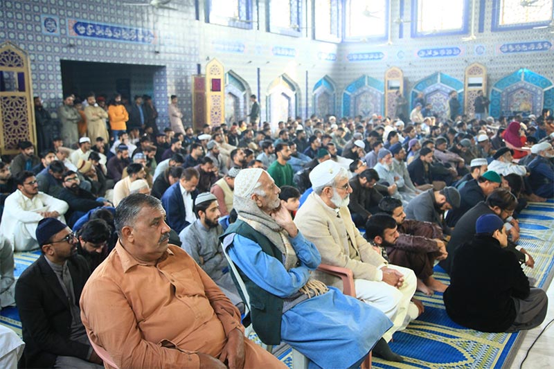 dr hussain qadri jumma address jamia shaykh-ul-islam lahore