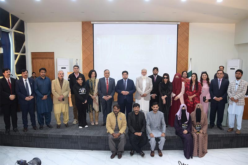 Prof. Dr. Hussain Mohi-ud-Din Qadri graced and addressed the inaugural ceremony of Student's Week 2025 at Minhaj University Lahore