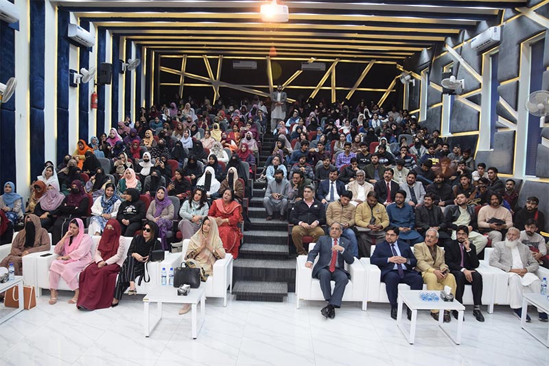 Prof. Dr. Hussain Mohi-ud-Din Qadri graced and addressed the inaugural ceremony of Student's Week 2025 at Minhaj University Lahore