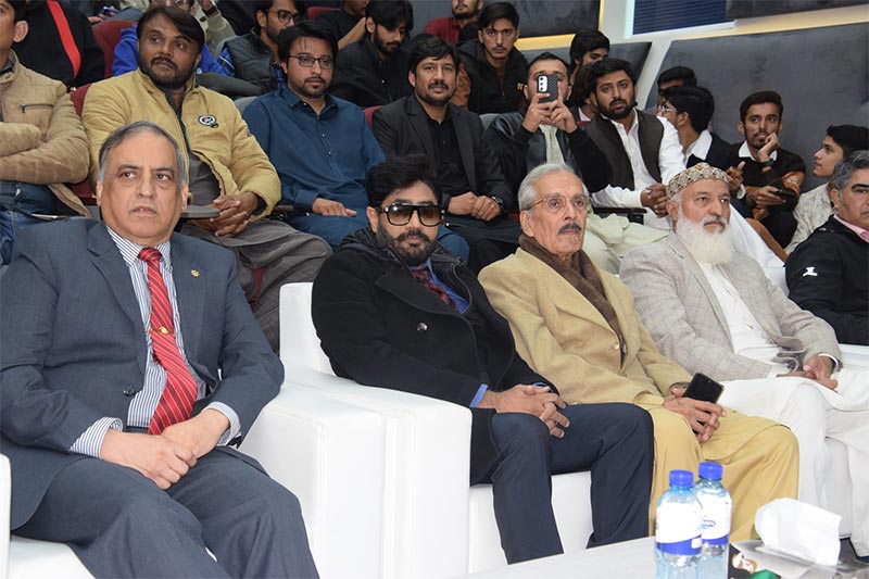 Prof. Dr. Hussain Mohi-ud-Din Qadri graced and addressed the inaugural ceremony of Student's Week 2025 at Minhaj University Lahore