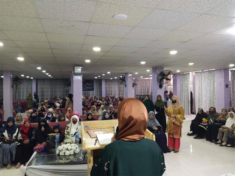 minhaj quran women league wah cantt quran seminar